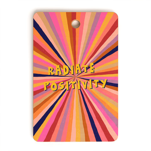 Alisa Galitsyna Radiate Positivity Cutting Board Rectangle