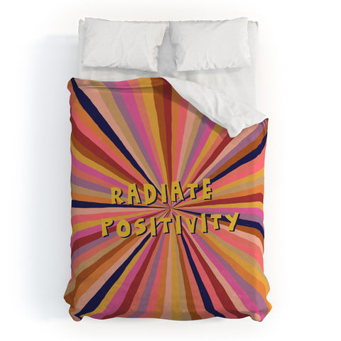 Alisa Galitsyna Radiate Positivity Duvet Cover