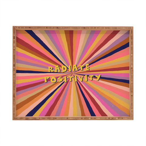 Alisa Galitsyna Radiate Positivity Rectangular Tray