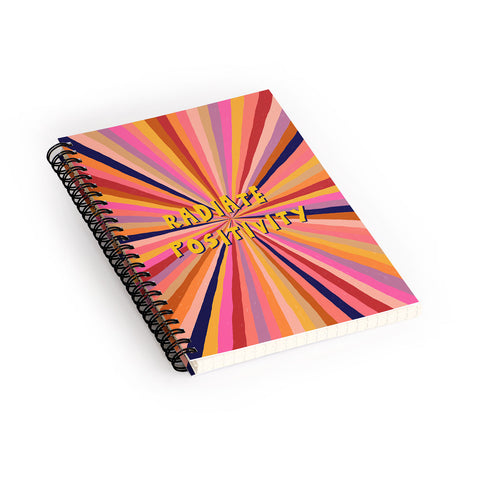 Alisa Galitsyna Radiate Positivity Spiral Notebook