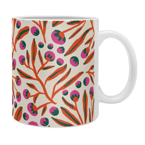 Alisa Galitsyna Red and Pink Berries Coffee Mug