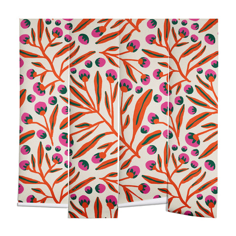 Alisa Galitsyna Red and Pink Berries Wall Mural