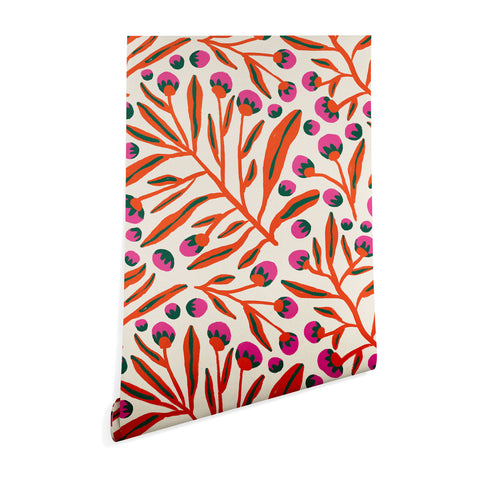 Alisa Galitsyna Red and Pink Berries Wallpaper