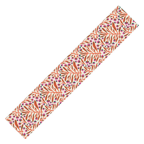 Alisa Galitsyna Red and Pink Berries Table Runner