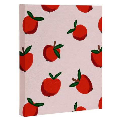 Alisa Galitsyna Red Apples Art Canvas