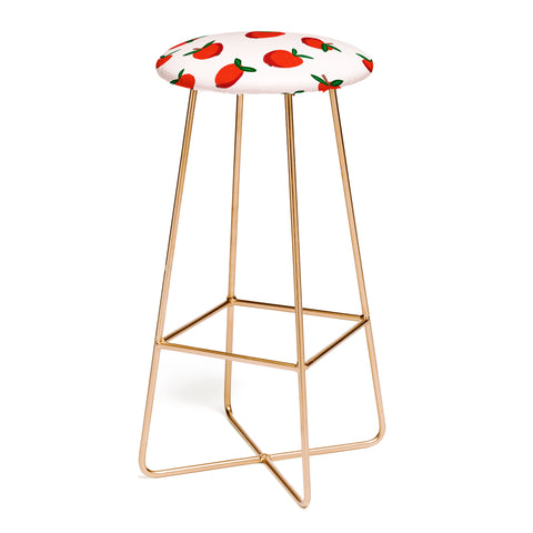 Alisa Galitsyna Red Apples Bar Stool