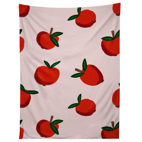 Alisa Galitsyna Red Apples Tapestry