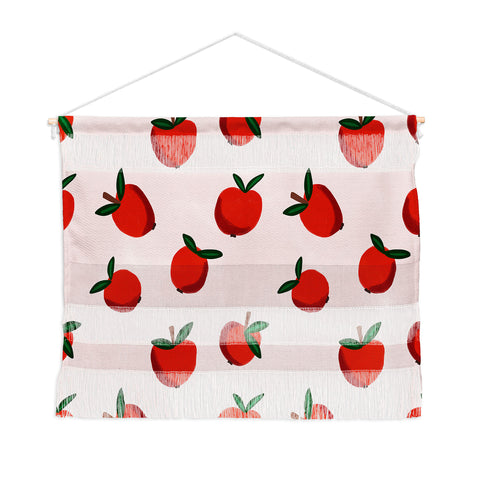 Alisa Galitsyna Red Apples Wall Hanging Landscape