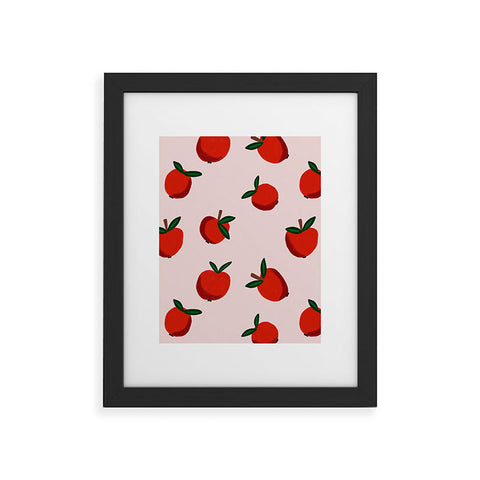 Alisa Galitsyna Red Apples Framed Art Print