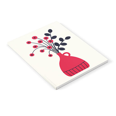 Alisa Galitsyna Red Vase Notebook