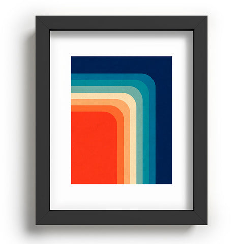 Alisa Galitsyna Retro 70s Color Palette III Recessed Framing Rectangle