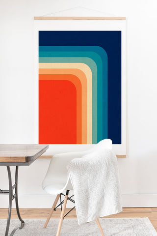 Alisa Galitsyna Retro 70s Color Palette III Art Print And Hanger