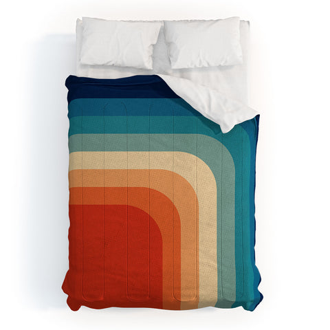 Alisa Galitsyna Retro 70s Color Palette III Comforter