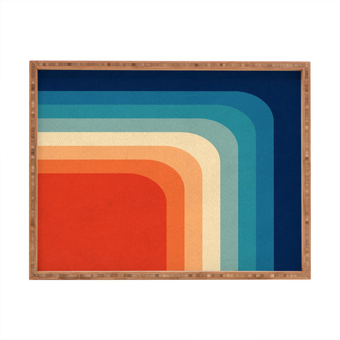 Alisa Galitsyna Retro 70s Color Palette III Rectangular Tray