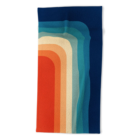 Alisa Galitsyna Retro 70s Color Palette III Beach Towel