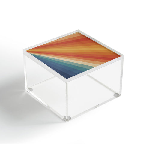 Alisa Galitsyna Retro 70s Sunrays Acrylic Box