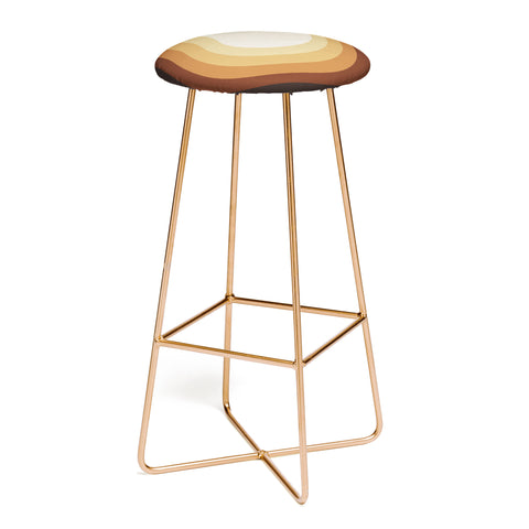 Alisa Galitsyna Retro Brown Bar Stool
