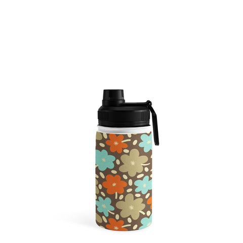 Alisa Galitsyna Retro Garden Pattern Water Bottle