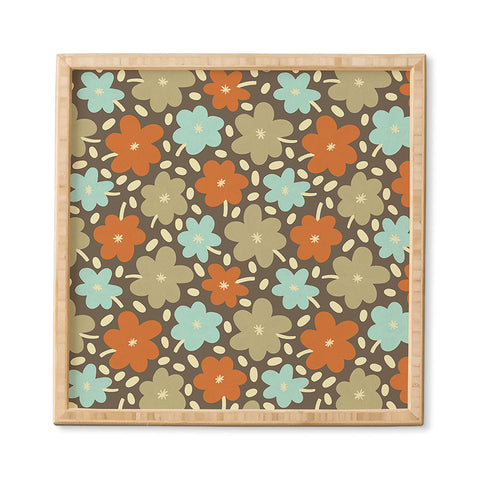 Alisa Galitsyna Retro Garden Pattern Framed Wall Art