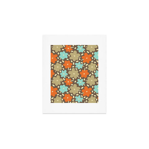 Alisa Galitsyna Retro Garden Pattern Art Print
