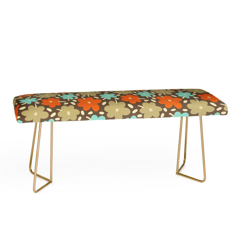 Alisa Galitsyna Retro Garden Pattern Bench