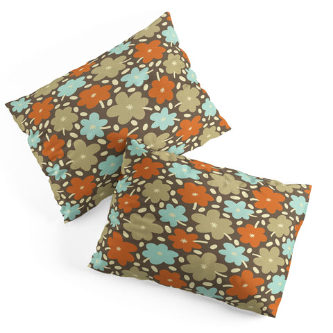 Alisa Galitsyna Retro Garden Pattern Pillow Shams