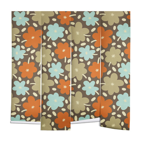 Alisa Galitsyna Retro Garden Pattern Wall Mural