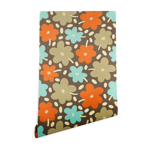 Alisa Galitsyna Retro Garden Pattern Wallpaper