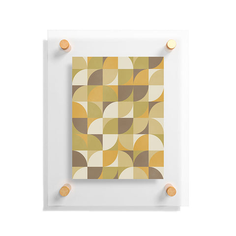 Alisa Galitsyna Retro Geometry I Floating Acrylic Print