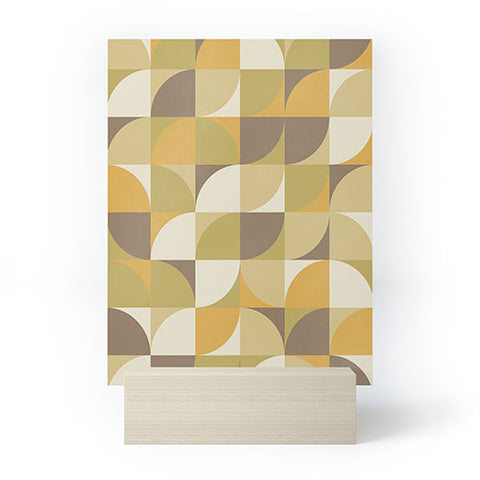 Alisa Galitsyna Retro Geometry I Mini Art Print