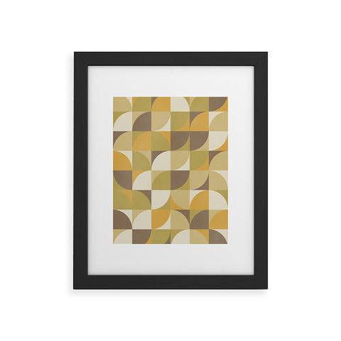 Alisa Galitsyna Retro Geometry I Framed Art Print