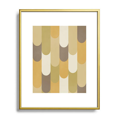 Alisa Galitsyna Retro Geometry II Metal Framed Art Print