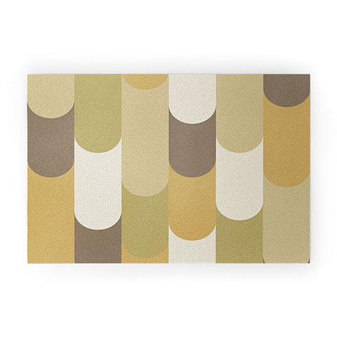 Alisa Galitsyna Retro Geometry II Welcome Mat