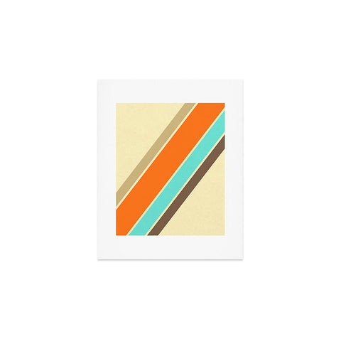 Alisa Galitsyna Retro Stripes Art Print