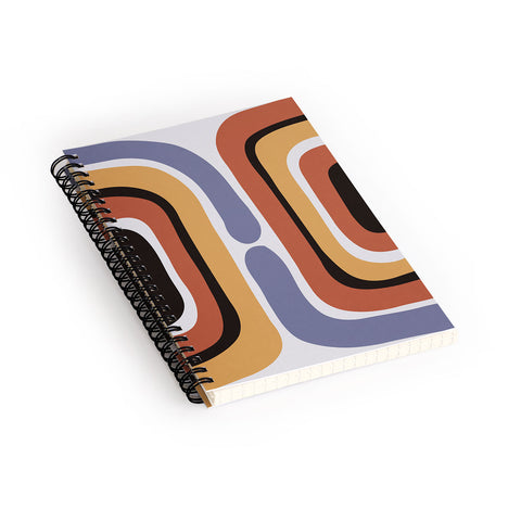 Alisa Galitsyna Reverse Shapes II Spiral Notebook