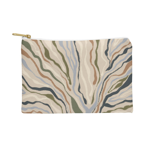 Alisa Galitsyna Rivers Topographic Map Pouch