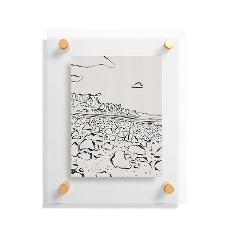 Alisa Galitsyna Rocky Landscape Floating Acrylic Print