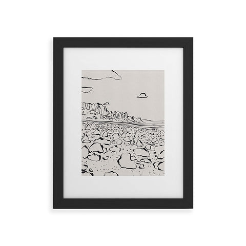 Alisa Galitsyna Rocky Landscape Framed Art Print