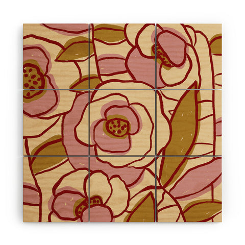 Alisa Galitsyna Rose Garden 2 Wood Wall Mural