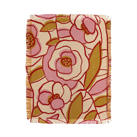 Alisa Galitsyna Rose Garden 2 Throw Blanket