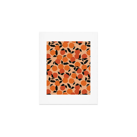 Alisa Galitsyna Seamless Citrus Pattern Art Print