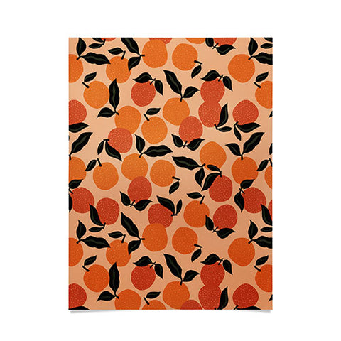 Alisa Galitsyna Seamless Citrus Pattern Poster