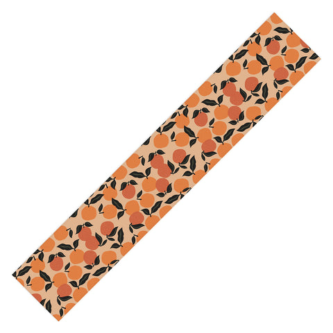 Alisa Galitsyna Seamless Citrus Pattern Table Runner
