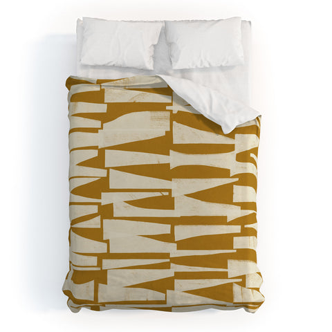 Alisa Galitsyna Shapes and Layers 2 Duvet Cover
