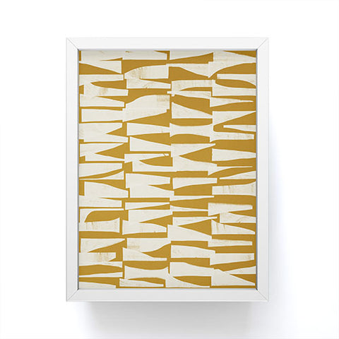 Alisa Galitsyna Shapes and Layers 2 Framed Mini Art Print