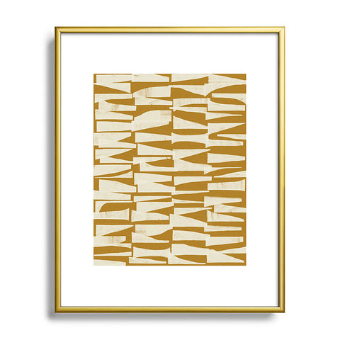 Alisa Galitsyna Shapes and Layers 2 Metal Framed Art Print