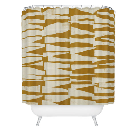 Alisa Galitsyna Shapes and Layers 2 Shower Curtain