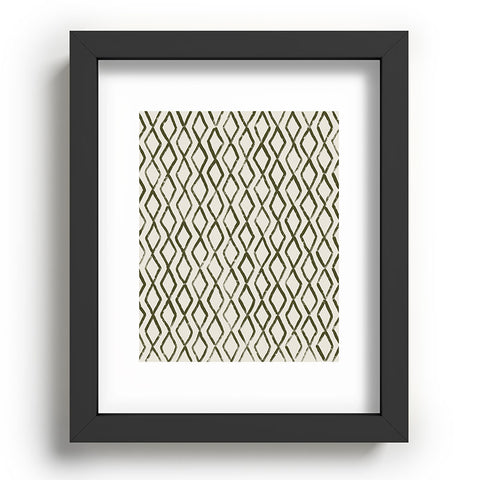 Alisa Galitsyna Simple Hand Drawn Pattern VI Recessed Framing Rectangle