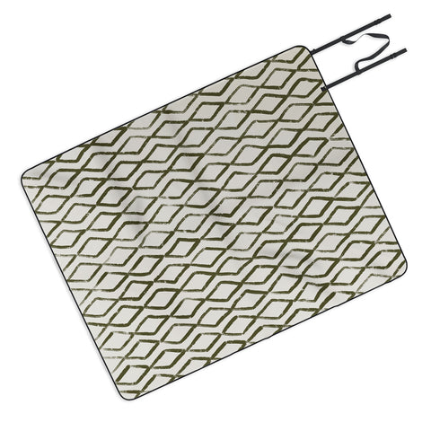 Alisa Galitsyna Simple Hand Drawn Pattern VI Picnic Blanket