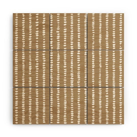 Alisa Galitsyna Simple Hand Drawn Pattern X Wood Wall Mural